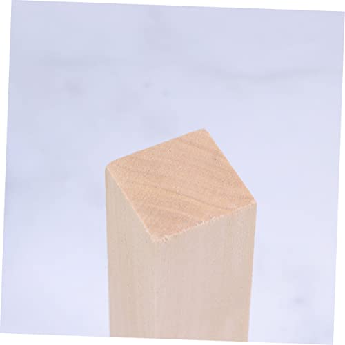 VILLCASE 40 pcs Natural Wood Blocks Small Wood Block Unfinished Wood Cubes Whittling kit Whittling Wood Unfinished Wood Sign Block Wood Blocks for VILLCASE
