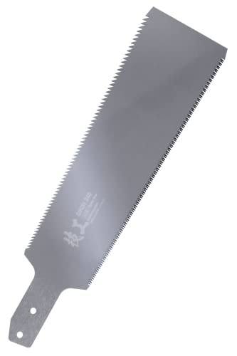 KAKURI Japanese Pull Saw for Woodworking 9-1/2" Made in JAPAN, Non-Slip Cork Handle, Japanese Hand Saw Ryoba Double Edge Blade for Rip and Crosscut KAKURI