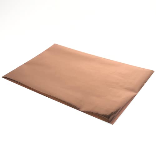 50pcs Foil Transfer Sheet for Cricut Joy Maker 3 2 1/Cricut Explore 3 2/Air 2 3/ Cameo (No Heating Required) DIY Rese Gold Ruby wolovo