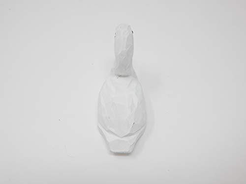 Selsela Swan Figurine Decor Art Small Goose Statue Gift Carving Miniature Animals Sculpture Selsela