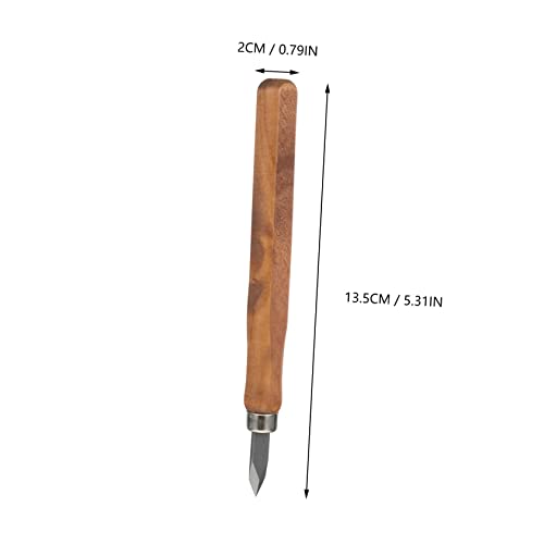 STOBAZA 5pcs Woodworking Marking Knife Cutting Machine Hand Tools Chisel Detail Carving Knife Carving Hand Chisel Wood Carving Tools Woodworking Line STOBAZA
