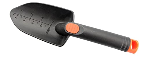 Metal Detecting and Treasure Hunting Tool Kit #2 Black Sand Scoop, Hand Trowel, Super Scooper, and Brass Probe - WoodArtSupply