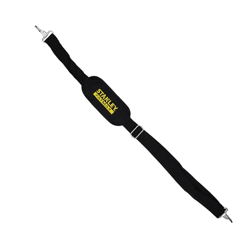 STANLEY FATMAX Technician Tool Bag, Heavy Duty 600 Denier and Leather, Multifunctional Tool Storage Organiser, 18 Inch, 1-93-950 Stanley