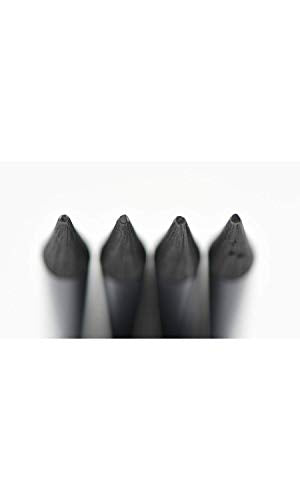 Koh-I-Noor Progresso Woodless Graphite 4-Pencil Set, HB, 2B, 4B, 6B Degrees, 1 Pencil per Degree (FA8911.4BC) , Black Koh-I-Noor