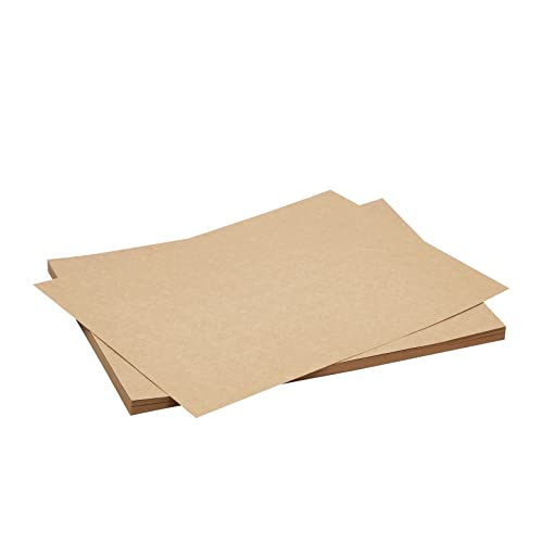 Best Paper Greetings 48-Pack Kraft Paper Sheets for Wedding, Brown Cardstock for Party Invitations, Announcements, Drawing, DIY Projects, Arts and Best Paper Greetings