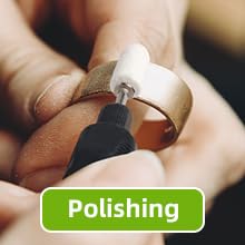 Huepar Tools Rotary Tool Accessories Kit, 510Pcs Accessories Kit,1/8 inch(3.2mm) Diameter Shanks, Universal Accessories for Easy Cutting, Sanding, Huepar Tools