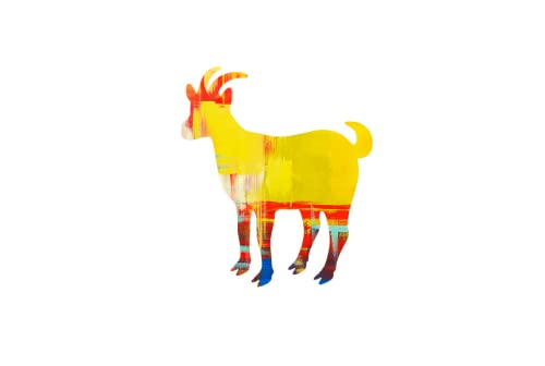 Unfinished Wood for Crafts - Wooden Goat Shape - Farm Animal - Craft - Various Size, 1/8 Inch Thickness