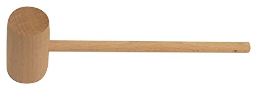 Southern Homewares Wooden Crab Mallet Seafood Lobster Shellfish Cracker Hardwood Hammer Set of 4 Southern Homewares