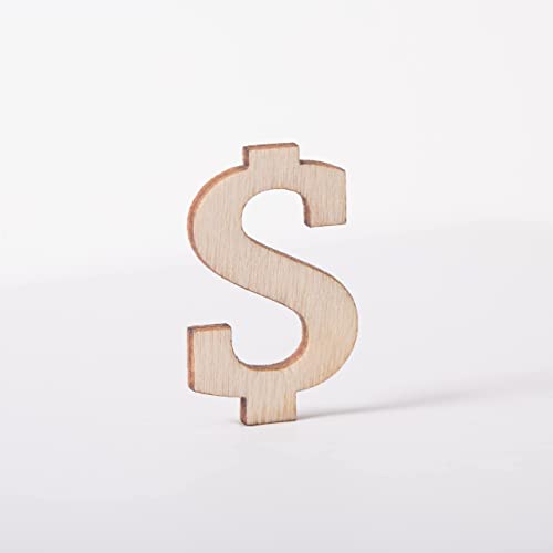 270 Pieces 1 Inch Wood Alphabet Letters Wooden Numbers Mini Blank Wood Symbols Unfinished Wood Heart Star Paw with Rustic Storage Tray for Home Decor Cregugua
