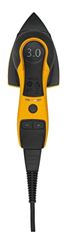 Mirka DEOS Delta Direct Electric Orbital Sander Triangle Delta Tool 663XCV / 4 x 6 x 6 inch / 3mm orbit/Dust-free Sanding / MID6630201US,Yellow/Black Mirka