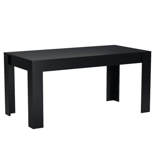 Giantex Dining Table for 6, Wood Rectangular Table, 63" L x 31.5" W x 30" H Large Farmhouse Center Table, Home Furniture Kitchen Table, Modern Dining Giantex