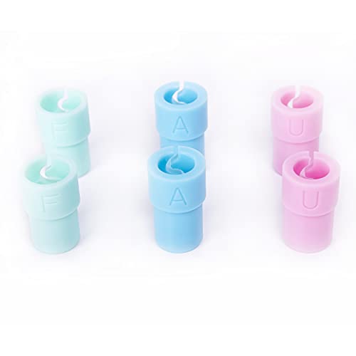 Pen Adapter Set for Cricut Maker 3/Maker/Explore 3/Air 2/Air, 6 Pack Pen Holders Compatible with Sharpie Fine Point Markers/Ultra Fine Point LIKART