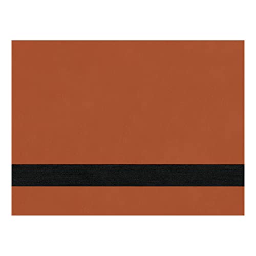 12" x 24" Laserable Leather Sheets with Heat Transfer Adhesive Backing, CO2 Laser Engraving Supplies, for Glowforge Supplie (Rawhide/Black, 4) WoodArtSupply