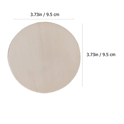 VOSAREA 2Pcs Wooden Storage Boxes Unfinished Hexagon Shaped Jewelry Box with Flower Lid Vintage Trinket Box Key Holder Container Case Jar for Earring VOSAREA