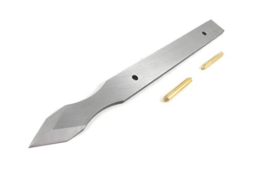 Mikov V2003015 Unhandled Dual Bevel Marking Knife Kit with Knife Finger Indents 0.100 Inch Thick Blade 1/2 Inch Wide 5-7/8 Inch Long Stainless Steel Mikov