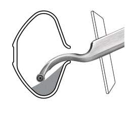 Easy Wood Tools T25569 - Mid-Size Easy Hollower #2 - WoodArtSupply