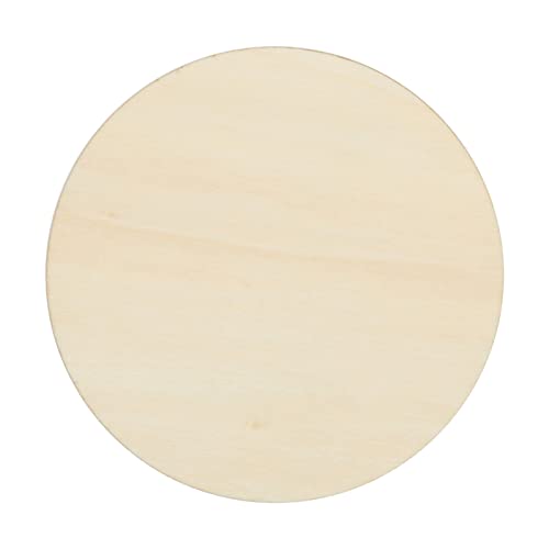 Juvale 36 Pack Unfinished Wood Circles for Crafts, 3 Inch Round Wooden Cutouts for DIY Projects Juvale