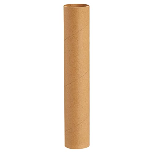 Bright Creations 24 Pack Brown Cardboard Tubes for Crafts, Empty Paper Towel Rolls for DIY Projects, Classrooms (1.7x10 in) Bright Creations