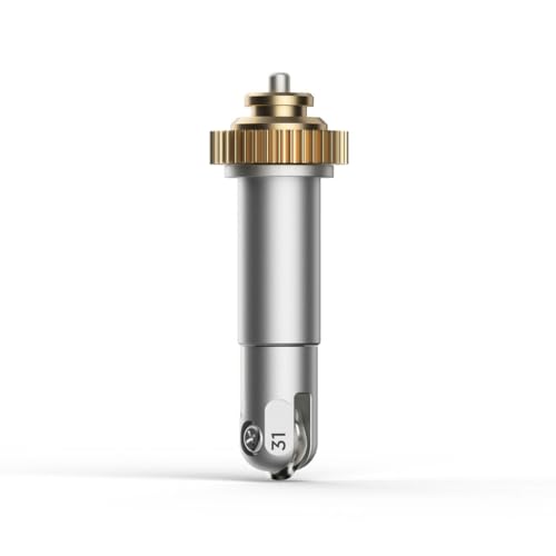 Cricut Wavy Blade + QuickSwap Housing, Stainless Steel Rotary Blade, 2 mm Length / 0.8 mm Height, Cuts Vinyl, Iron-On, and More, For DIY Crafts, Cricut