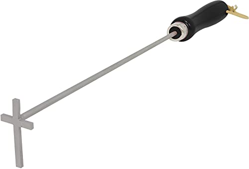 BBQ Fans Cross Branding Iron for Steak, Buns, Wood & Leather - Versatile BBQ Marking Tool BBQ Fans