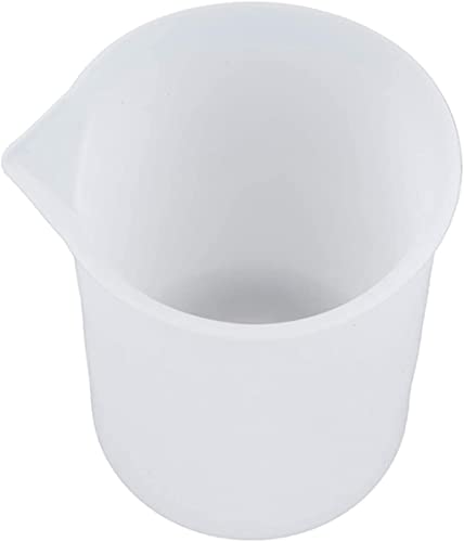 3 Silicone Measuring Cups for Resin 100ml,Nonstick Silicone Mixing Cups/DIY Glue Tools Epoxy Resin Cups Reusable Precise Scale Resin Mixing Cups for MLOLM