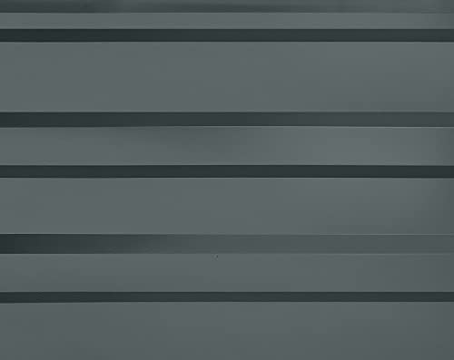 Arrow Carports Galvanized Steel Carport, Full-Size Metal Carport Kit, 12' x 20' x 9', Charcoal Arrow Shed