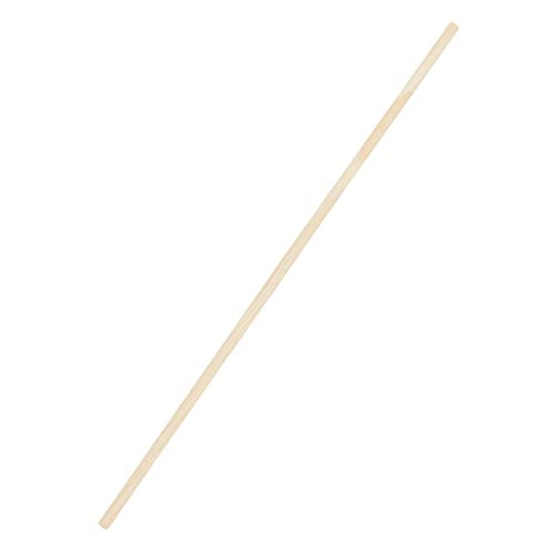 KTOJOY 50PCS Dowel Rods Wood Sticks Wooden Dowel Rods - 1/4 x 12 Inch Precut Dowels for Crafting, Hardwood Dowel Rod Assortment, Wooden Rod Sticks KTOJOY