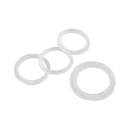 Cloudray Silicone Washer Dia.18 19.05 20 25mm for CO2 Laser Focusing Lens Mirrors (Dia 20mm) Cloudray