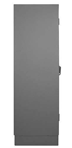 Durham Extra Heavy Duty Welded 12 Gauge Steel Lockable Storage Cabinet, HDC-244878-4S95, 1200 lbs Shelf Capacity, 24" Length x 48" Width x 78" Durham