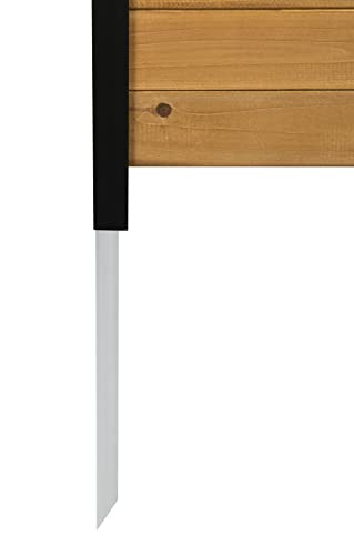 Enclo Privacy Screens EC18008 Richmond Wood Outdoor Privacy Fence Screen No-Dig Kit 38" W x 42" H, Cedar (2 Panels) Enclo Privacy Screens