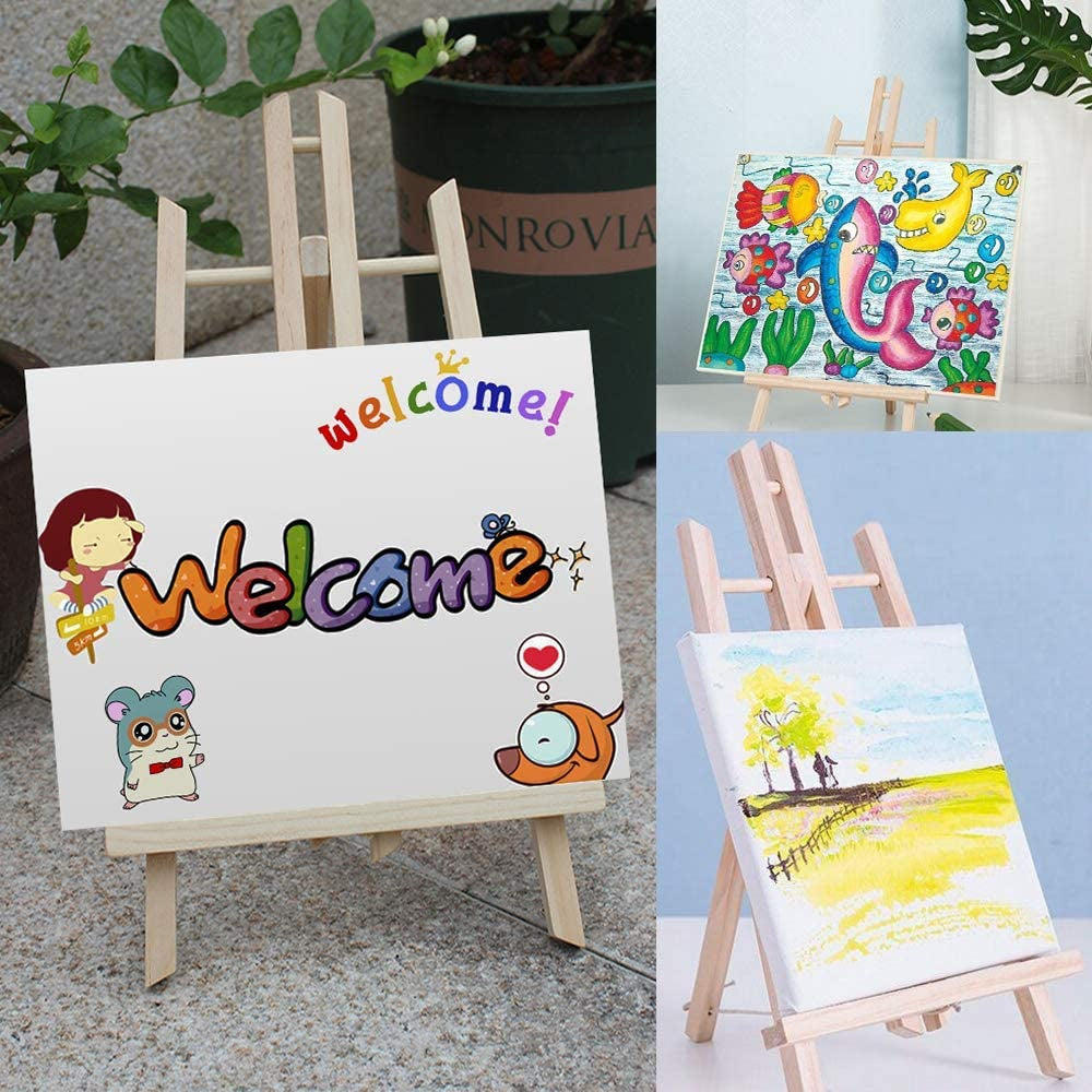 16 Inch Tabletop Display Artist Easel Stand, Art Craft Painting Easel, Wooden Easel Apply to Kids Artist Adults Students Classroom Etc. WoodArtSupply