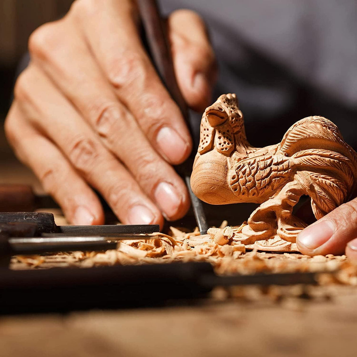 12 Pack Unfinished Basswood Carving Blocks Kit, Rectangular Wooden Blocks WoodArtSupply