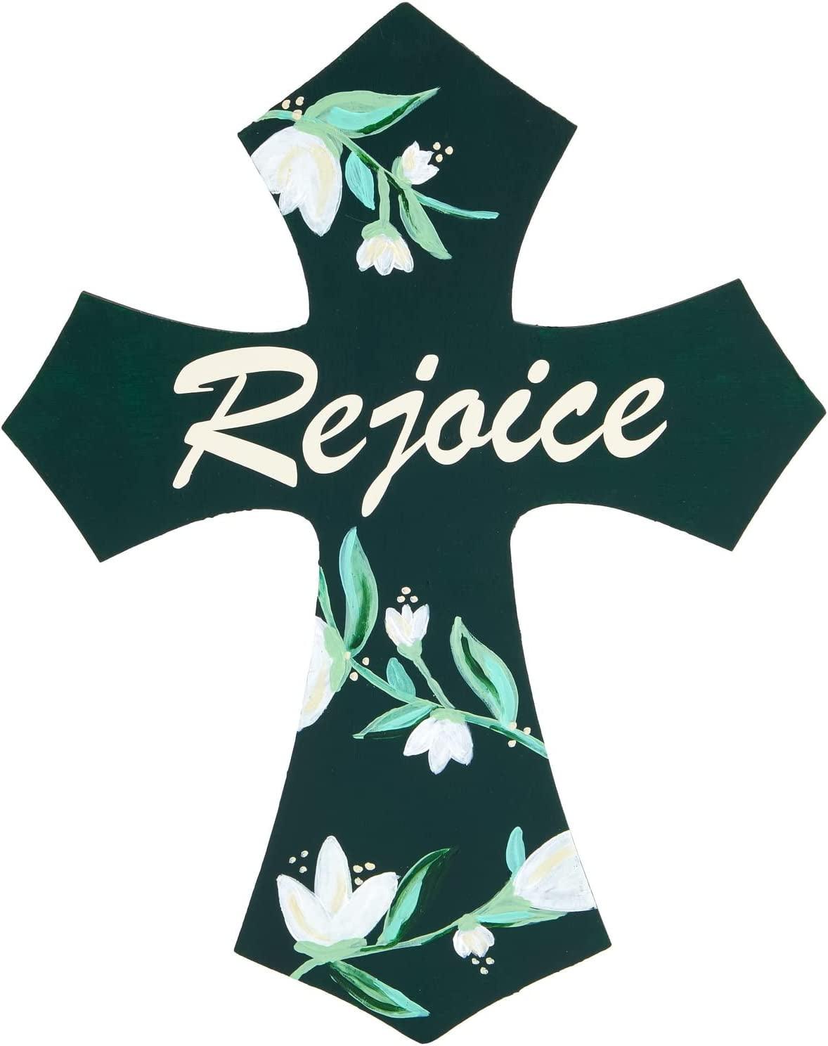 Unfinished Wood Cutout - 6-Pack Cross Shaped Wood Pieces for Wooden Craft DIY Projects, Sunday School, Church, Home Decoration, 11.8 X 8.8 X 0.188 WoodArtSupply