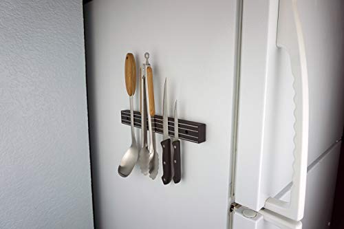 Master Magnetics Magnetic Tool Holder with Magnetic Mount - 12" Wide, 30 lb per inch Pull, Gray, 07576 Master Magnetics