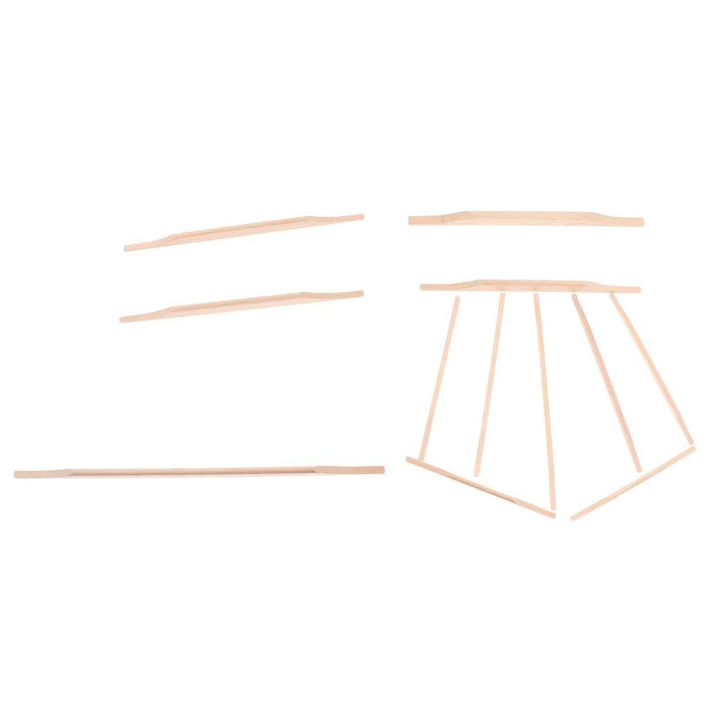 Fancyes Set of 2 Guitar Spruce Brace Wood Kit for Luthier Guitar Maker DIY Fancyes