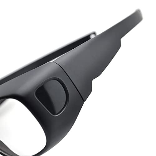 CARLANY CO2 Laser Eye Protection Glasses, 9000nm-11000nm / 10600nm Wavelength Safety Protective Goggles OD 5+, Filtering Technology by Way of CARLANY