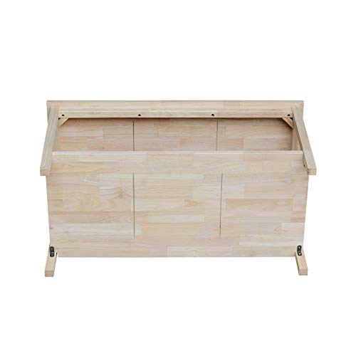 International Concepts Portman Coffee Table Unfinished IC International Concepts