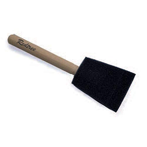 REDTREE 000081 Disposable Foam Paint Brush - 4" REDTREE