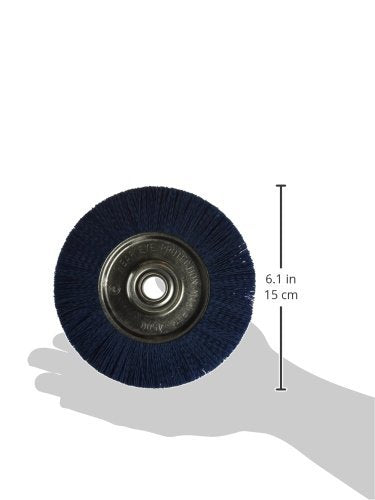 Dico 541-766-6 Nyalox Bench Brush 6-Inch Blue 240 Grit Dico