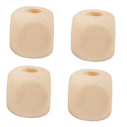  STOBOK 100pcs Wood Bead Natural DIY Wooden Beads Wooden Beads  for Bracelets Prayer Beads Scattered Beads with Holes Round Beads Ornaments  Jewelry Wooden Beads for Crafts Wooden Christmas : Arts, Crafts