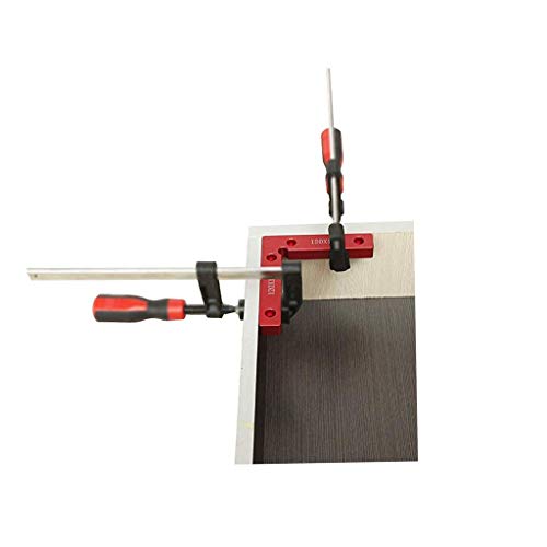 2 Pieces 90 Degree 4.7" x 4.7" Positioning Squares, Aluminium Alloy Corner Clamping Square, Right Angle Clamps Woodworking Carpenter Tool Beikalone