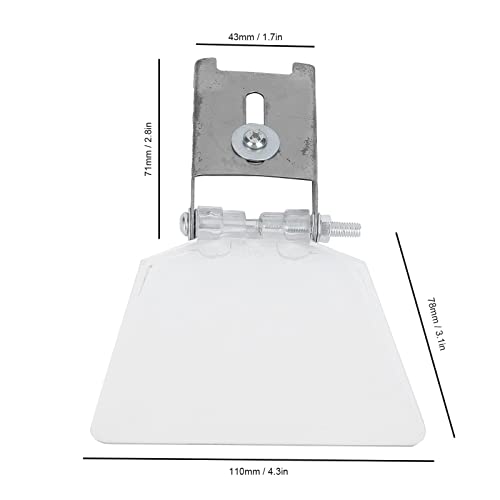 Longzhuo Eye Shields for Bench Grinder, 2Pcs Bench Grinder Guards, Bench Grinder Safety Shields, 304 Stainless Steel Case Tool, Shield Attachment Longzhuo