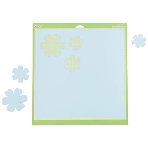 Cricut StandardGrip Machine Cutting Mats 12in x 12in, Reusable for Crafts with Protective Film,Use with Cardstock, Iron On, Vinyl and More, Cricut
