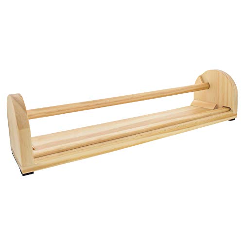 US Art Supply 12 inch Wooden Tabletop Easel Paper Roll Holder & Dispenser US Art Supply