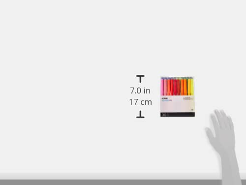 Cricut Pen Set | Ultimate | Fine Point | 30-Pack | for use with Infusible Ink Compatible Blanks EasyPress Autopress Cricut