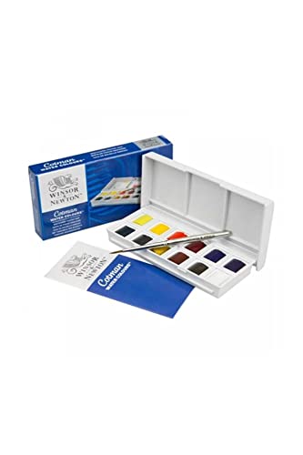 Winsor & Newton Cotman Water Colour Sketchers' Pocket Box 1 pcs sku# 1841676MA - WoodArtSupply