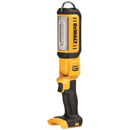 DEWALT 20V MAX LED Work Light, 100 Degree Pivoting Head, Up to 1000 Lumens of Brightness, Cordless (DCL050) DEWALT