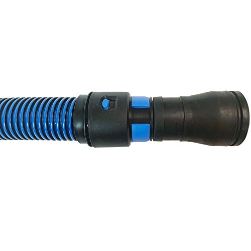 Cen-Tec Systems 94434 Antistatic Wet/Dry Vacuum Shop Vacs with Universal Power Tool Adapter Set, 16 Ft. Hose, Blue Cen-Tec Systems