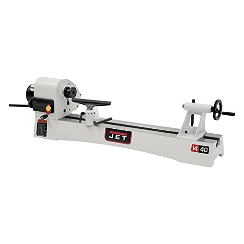 JET 14" x 40" Benchtop Woodworking Lathe, Variable Speed, 1Ph 115/230V (JWL-1440VS) Jet