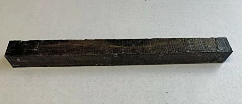 Beautiful Striped Ebony Hobby Wood, Turning Blanks Size: 1" X 1" X 12" Suitable Wood Pieces for Wood Crafts and Projects Generic
